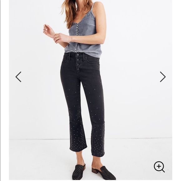 Madewell Denim - MADEWELL Cali Demi Cropped BootCut Jeans